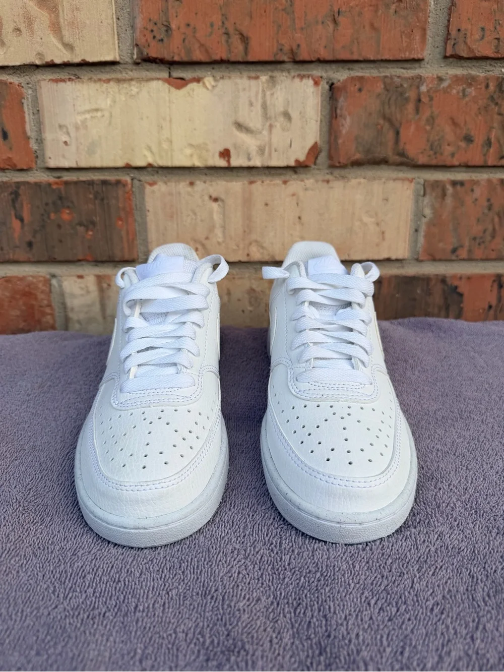 Nike White Low-Top Sneakers